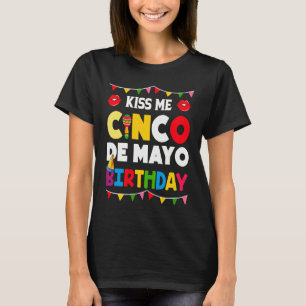 Cinco De Mayo Burritos  Mexico Tacos and Avocado   T-Shirt