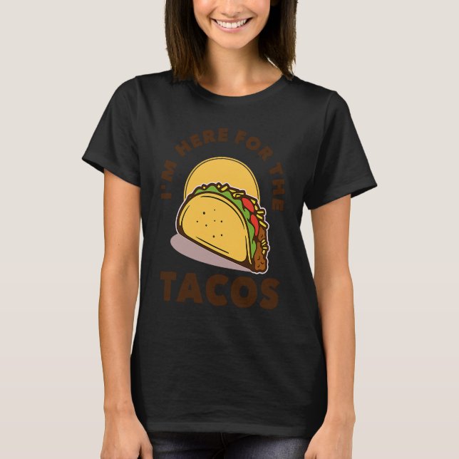 Cinco De Mayo Burritos  Mexico Tacos and Avocado   T-Shirt (Front)