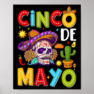 Cinco De Mayo Camisa Mexican Party Costume 5 De Ma Poster