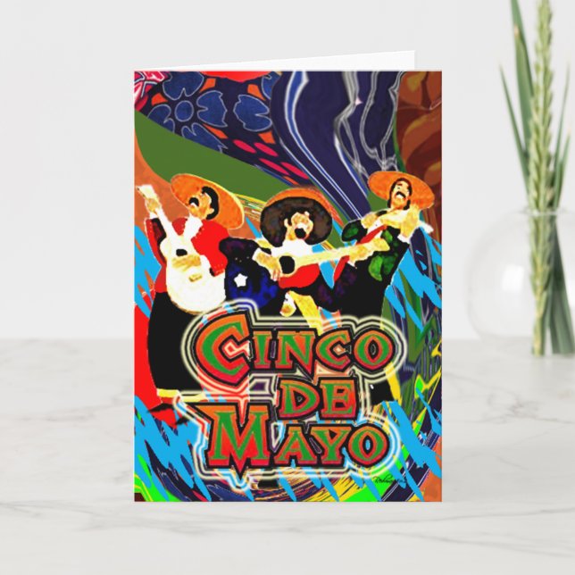 Cinco De Mayo Card (Front)