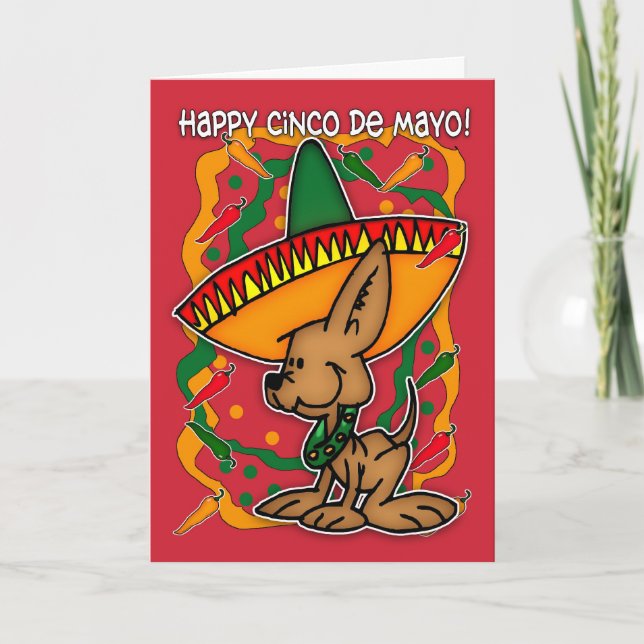 Cinco De Mayo Card (Front)