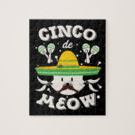 Cinco de Mayo Cat Cinco de Meow Kitten Jigsaw Puzzle Cinco de Mayo Cat Cinco de Meow Kitten Jigsaw Puzzle
