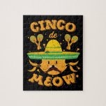 Cinco de Mayo Cat Cinco de Meow Kitten Jigsaw Puzzle Cinco de Mayo Cat Cinco de Meow Kitten Jigsaw Puzzle
