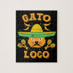 Cinco de Mayo Cat Cinco de Meow Kitten Jigsaw Puzzle Cinco de Mayo Cat Cinco de Meow Kitten Jigsaw Puzzle