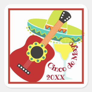 Cinco de Mayo Celebration Sticker