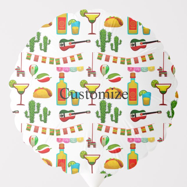 Cinco de Mayo Celebration Thunder_Cove  Balloon (Front)