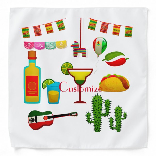 Cinco de Mayo Celebration Thunder_Cove  Bandana (Front)