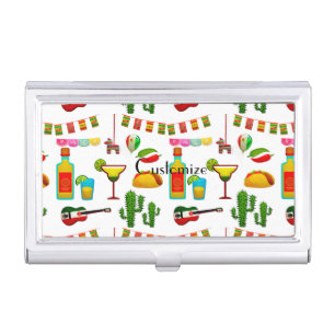 Cinco de Mayo Celebration Thunder_Cove Business Card Case