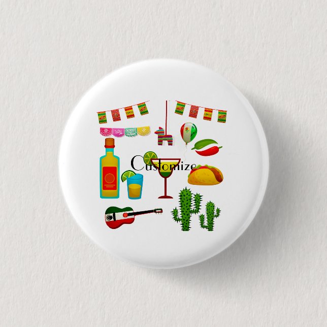 Cinco de Mayo Celebration Thunder_Cove  Button (Front)