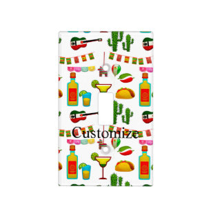 Cinco de Mayo Celebration Thunder_Cove Light Switch Cover