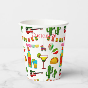 Cinco de Mayo Celebration Thunder_Cove Paper Cups