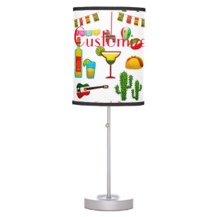 Cinco de Mayo Celebration Thunder_Cove  Table Lamp