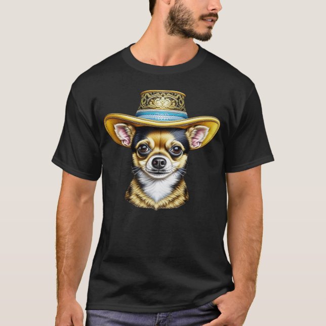 Cinco de Mayo Chihuahua T-Shirt (Front)