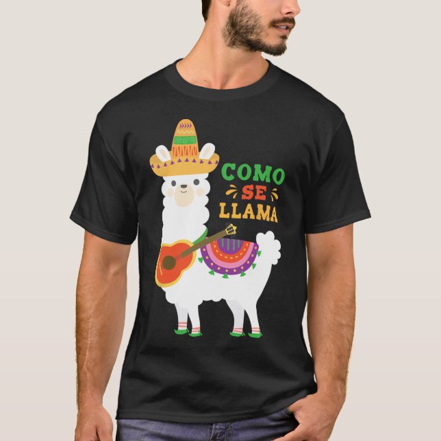 Cinco De Mayo Como Se Llama Shirt Funny What's You (Front)