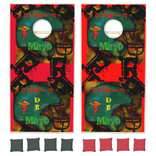 Cinco de Mayo Cornhole Set