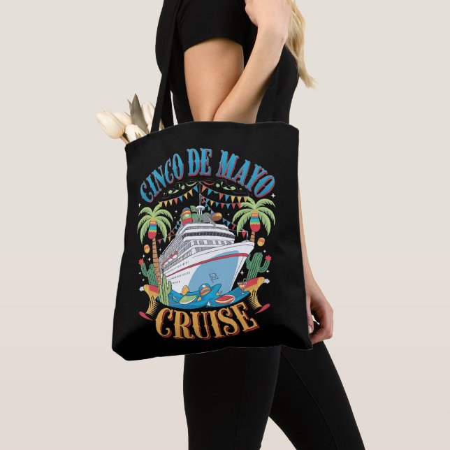 Cinco De Mayo Cruise Mexico Mexican Ship Fiesta Tote Bag (Close Up)