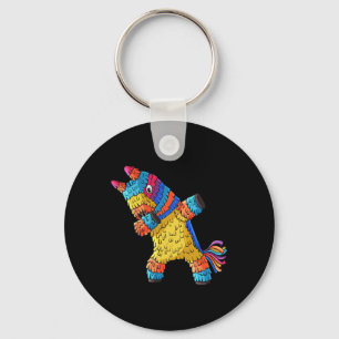 Cinco de Mayo Dabbing Donkey Pinata Fun Mexican Da Keychain