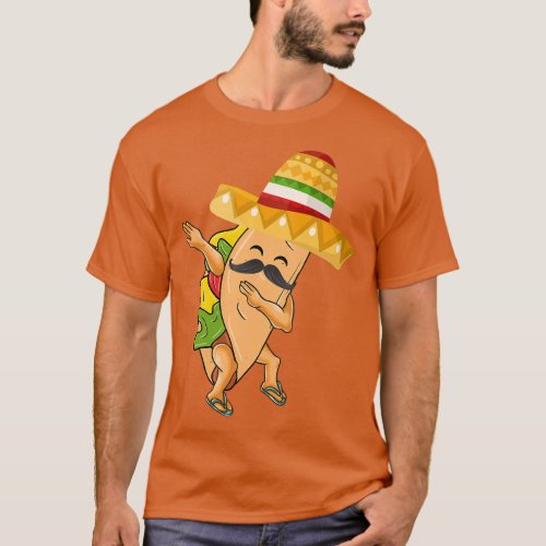 Cinco De Mayo  Dabbing Taco Cinco De Mayo Design   T_Shirt
