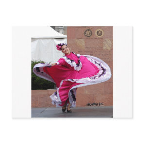Cinco De Mayo Dancer Postcard