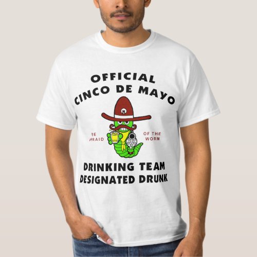 Cinco de Mayo Designated Drunk T_Shirt