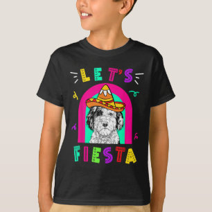 Cinco De Mayo Dog Let’s Fiesta Camisa 5 De Mayo Me T-Shirt