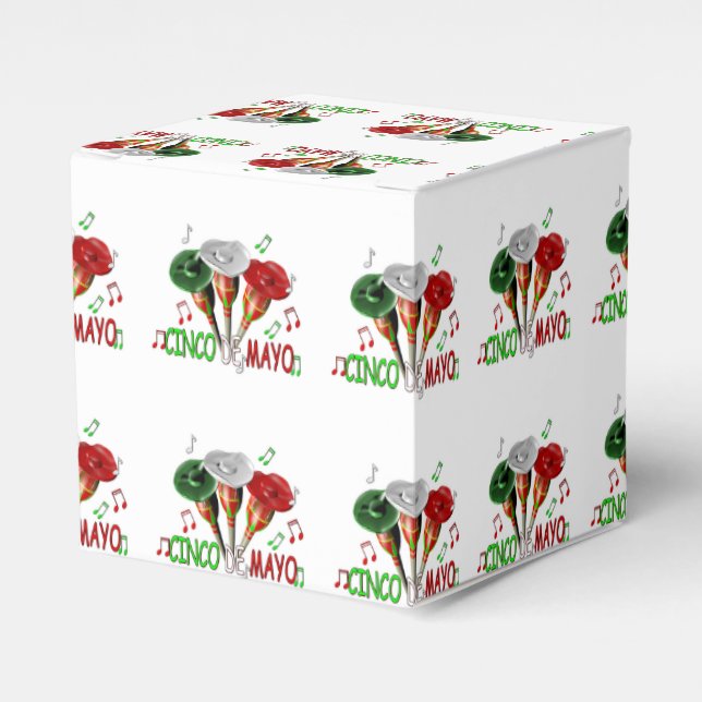 Cinco de Mayo Favor Boxes (Front Side)