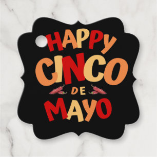 Cinco De Mayo Favor Tag