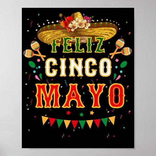 Cinco De Mayo Festividad del Cinco de Mayo Pinata Poster