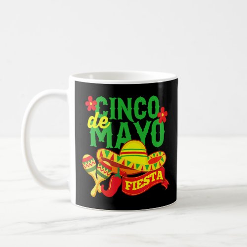 Cinco De Mayo Fiesta Camisa 5 De Mayo Viva Mexico  Coffee Mug