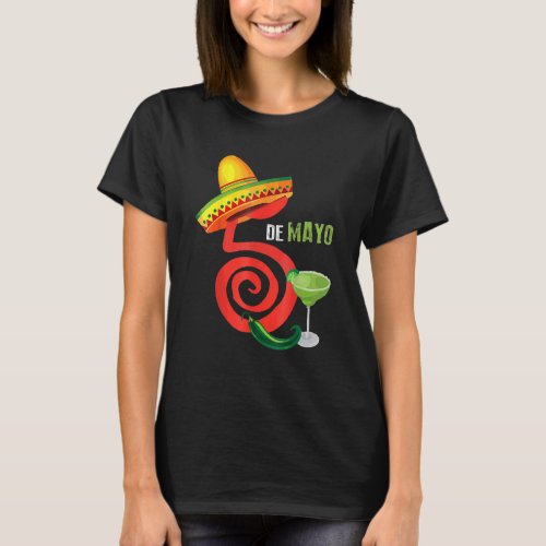 Cinco De Mayo Fiesta Camisa 5 De Mayo Viva Mexico T_Shirt