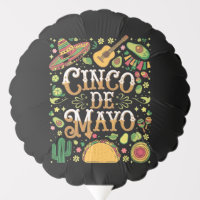 Cinco De Mayo Fiesta Cute Party Elements