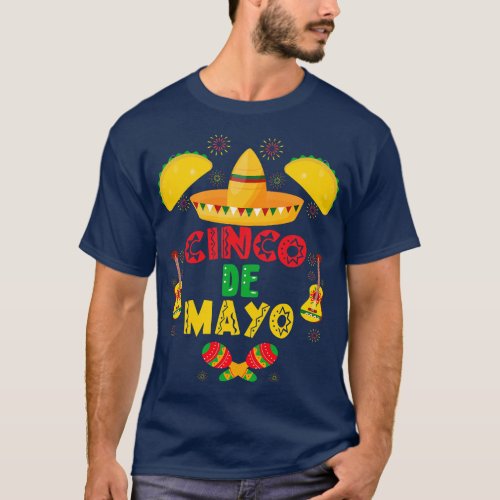 cinco de mayo Fiesta Funny Camisa 5 de mayo Viva M T_Shirt