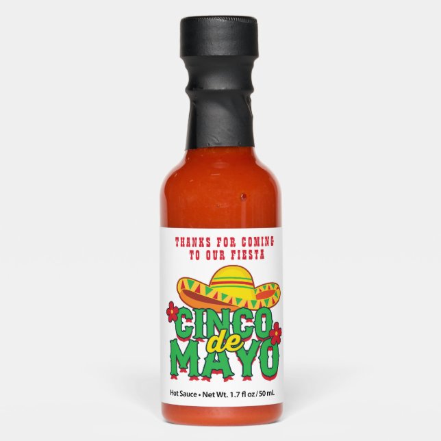 Cinco de Mayo Fiesta Hot Sauces (Front)
