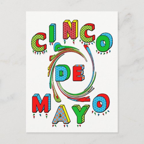 Cinco de Mayo Fiesta Invitation _ Post Card