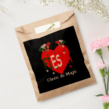Cinco de mayo ,fiesta mexican favor bag