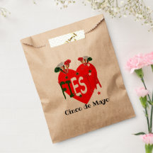 Cinco de mayo ,fiesta mexican favor bag