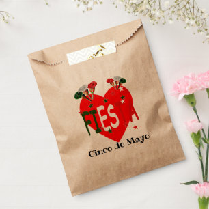 Cinco de mayo ,fiesta mexican favor bag