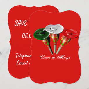 Cinco de mayo ,fiesta mexican invitation