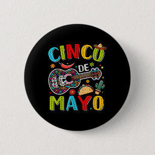 Cinco De Mayo Fiesta Mexican Party 5 De Mayo Men W Button