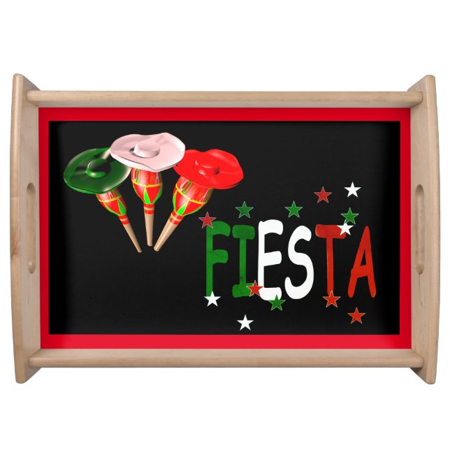 Cinco de mayo ,fiesta mexican serving tray (Front)