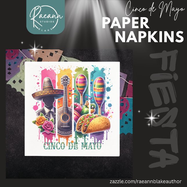 Cinco de Mayo Fiesta Paper Napkins (Creator Uploaded)