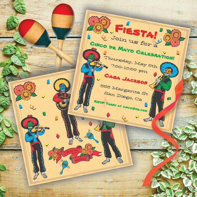 Cinco De Mayo Fiesta Party Invitation (Creator Uploaded)
