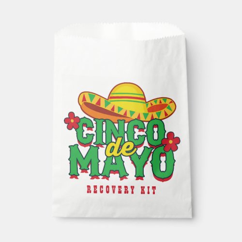 Cinco de Mayo Fiesta  Recovery Kit Favor Bag