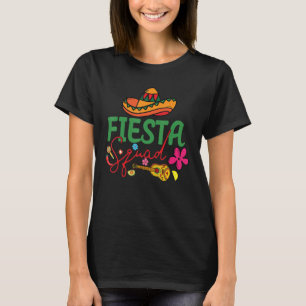 Cinco de Mayo Fiesta Squad Family Matching Group G T-Shirt