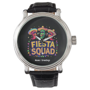 Cinco de Mayo Fiesta Squad Family Mexican Party  Watch