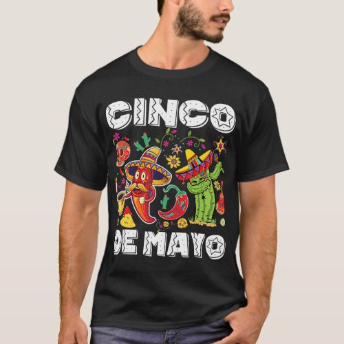 Cinco De Mayo Fiesta Surprise Camisa 5 De Mayo T_S T_Shirt