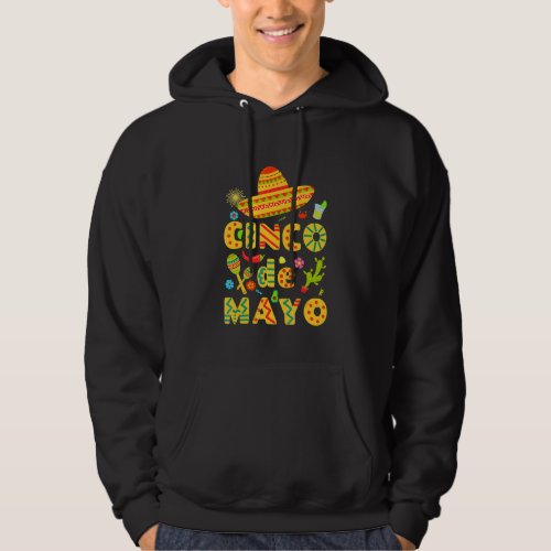 Cinco De Mayo Fiesta Surprise Camisa 5 De Mayo Viv Hoodie