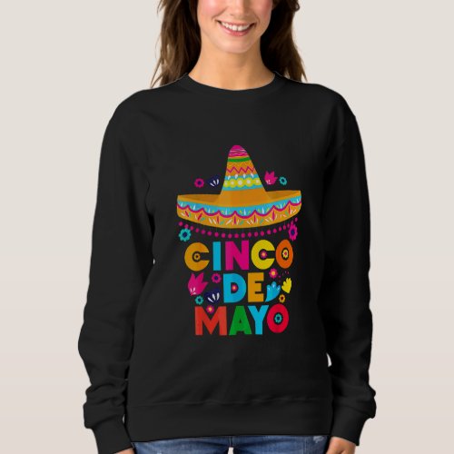Cinco De Mayo Fiesta Surprise Camisa 5 De Mayo Viv Sweatshirt