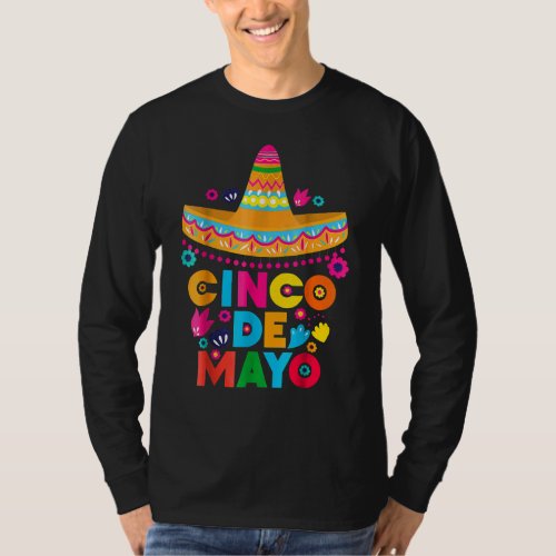 Cinco De Mayo Fiesta Surprise Camisa 5 De Mayo Viv T_Shirt