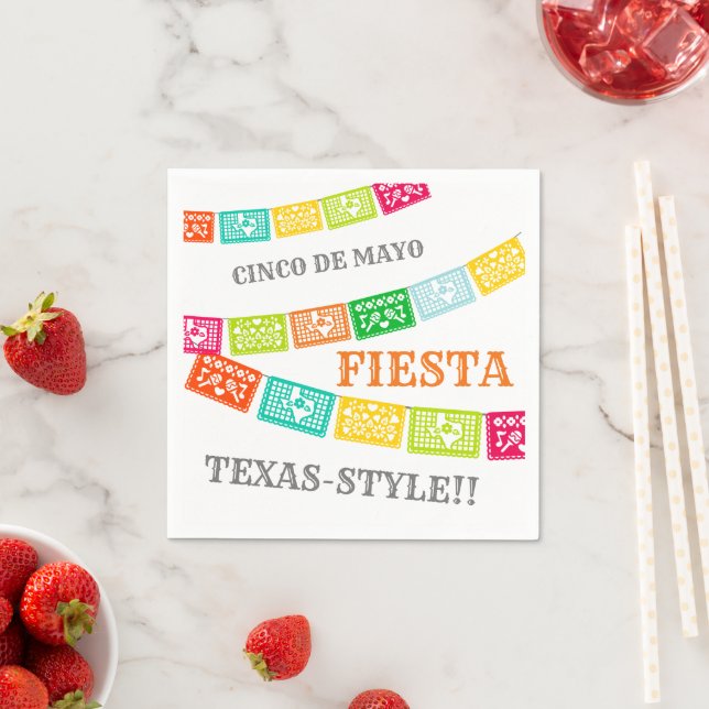 Cinco de Mayo Fiesta Texas Napkins (Insitu)